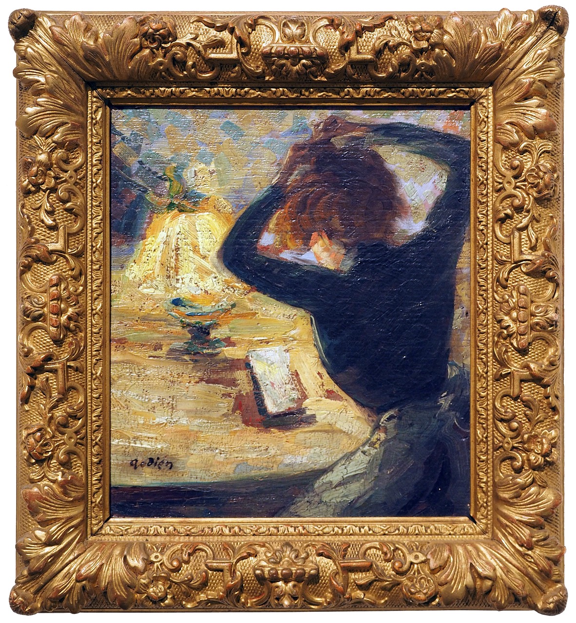 Image - museum table painting