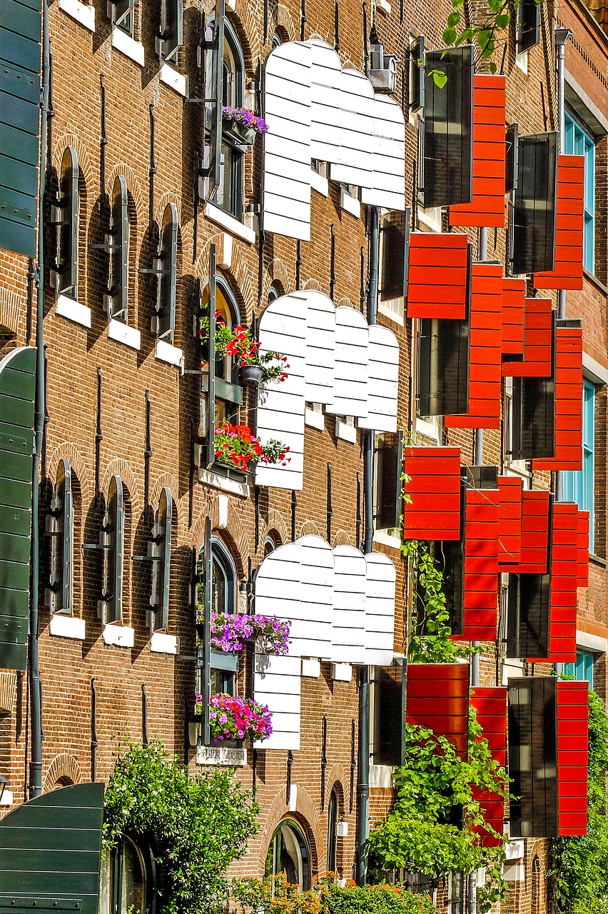 Image - home house facade brick shutter