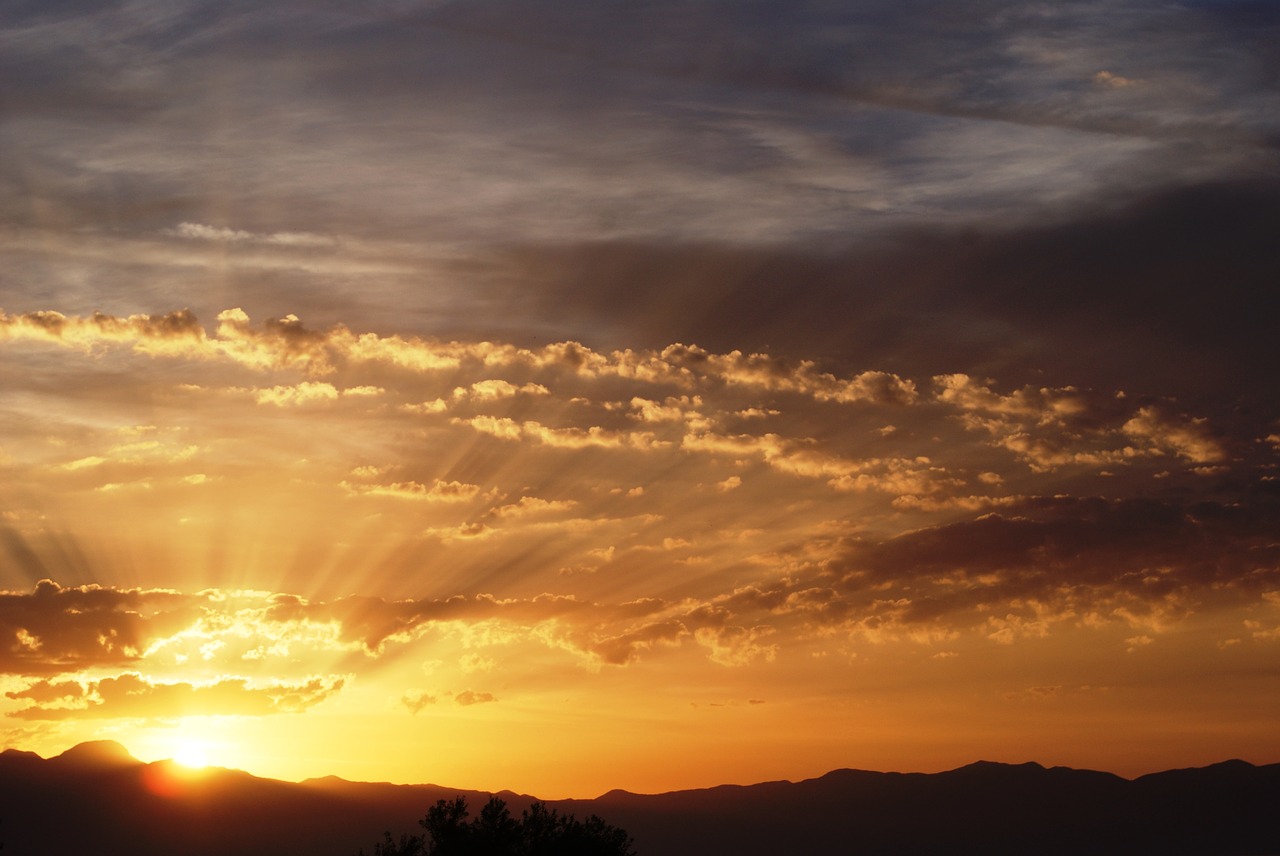 Image - dawn daybreak sky cloud morning