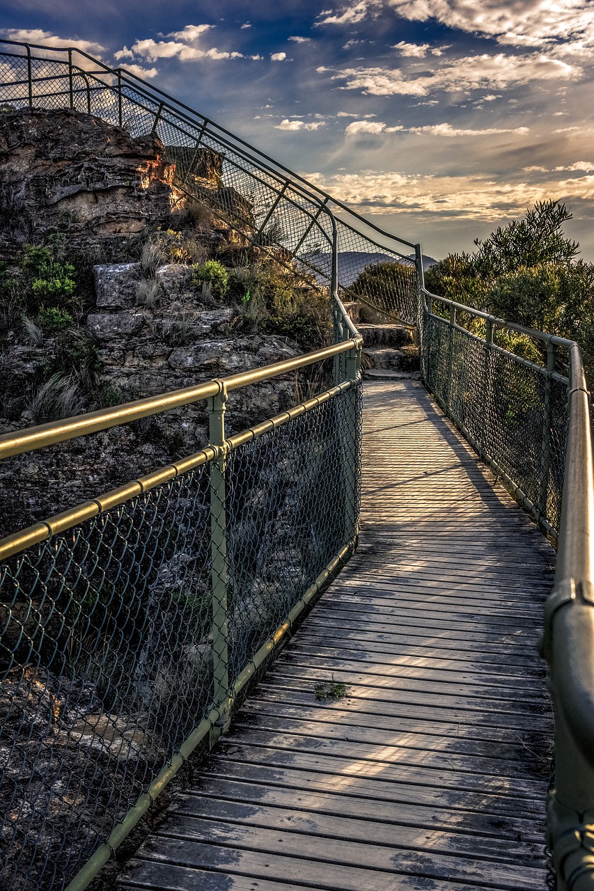 Image - lookout stairs mountains mountain