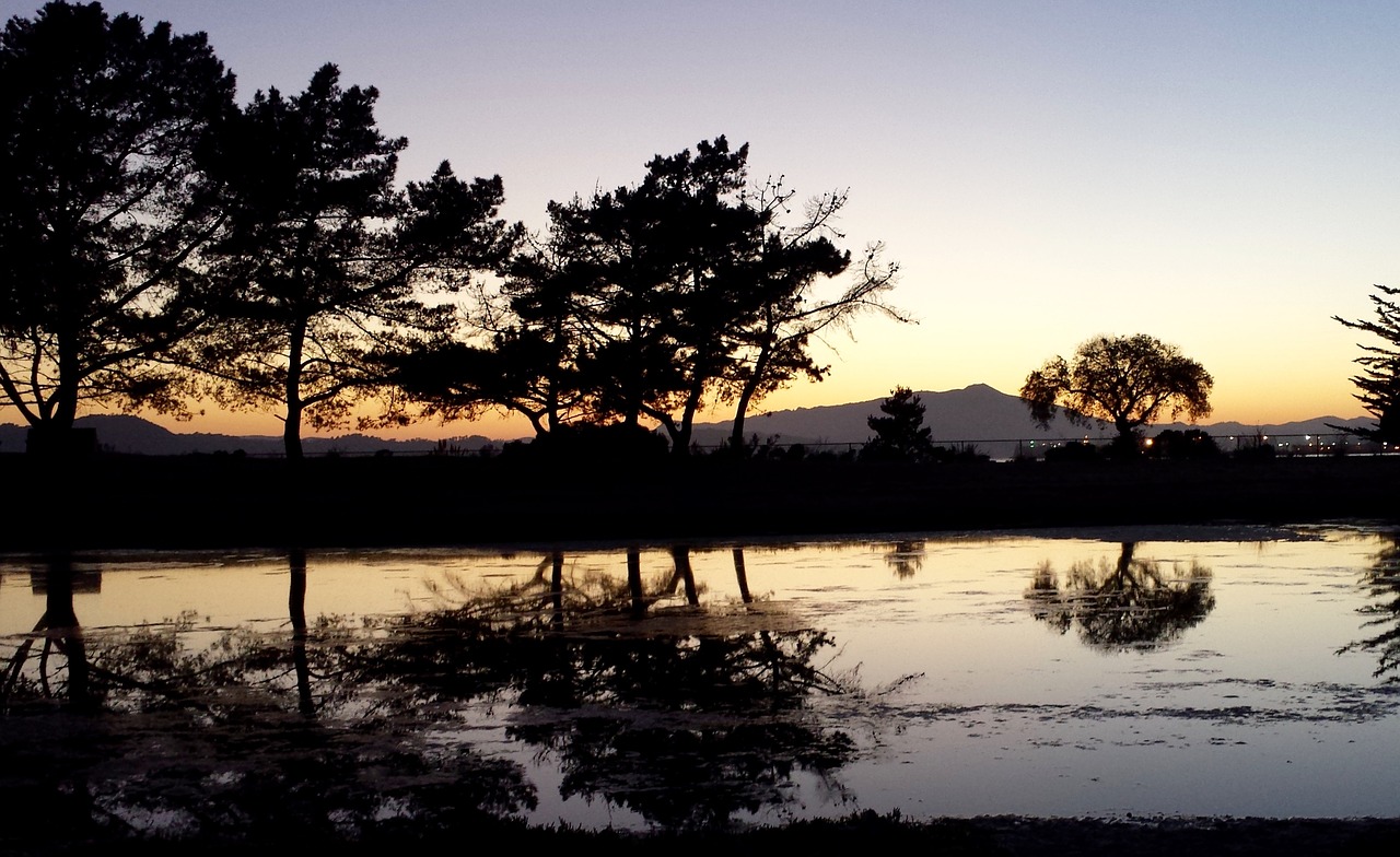 Image - richmond ca evening reflection