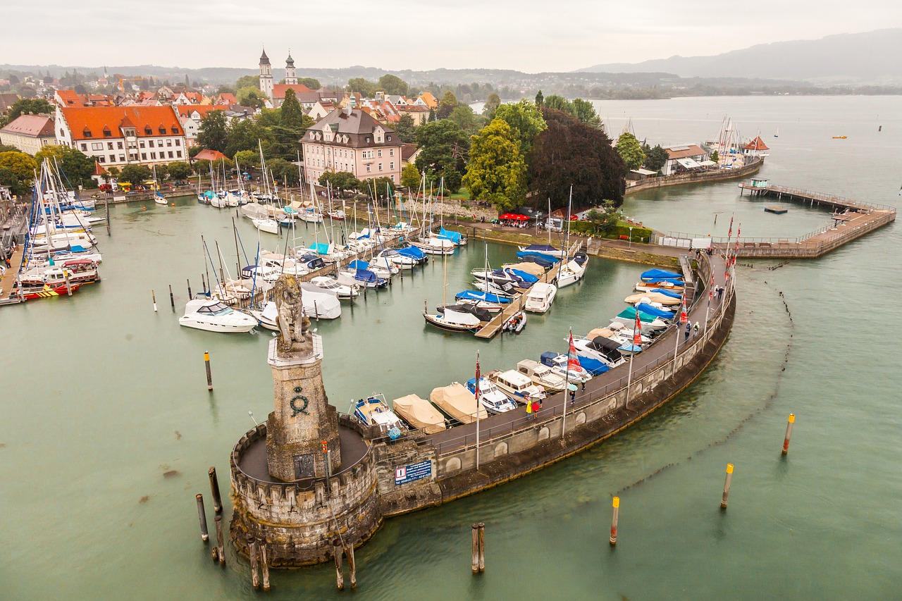 Image - lindau lake constance port