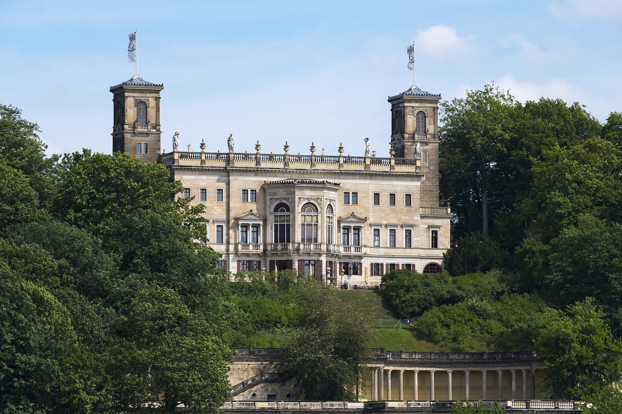 Image - elbe schloss elbe dresden castle