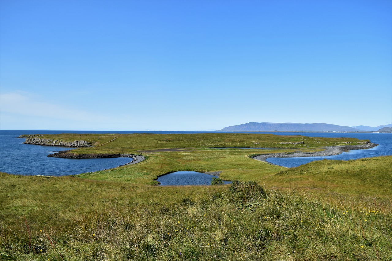 Image - island ocean sky headland nature