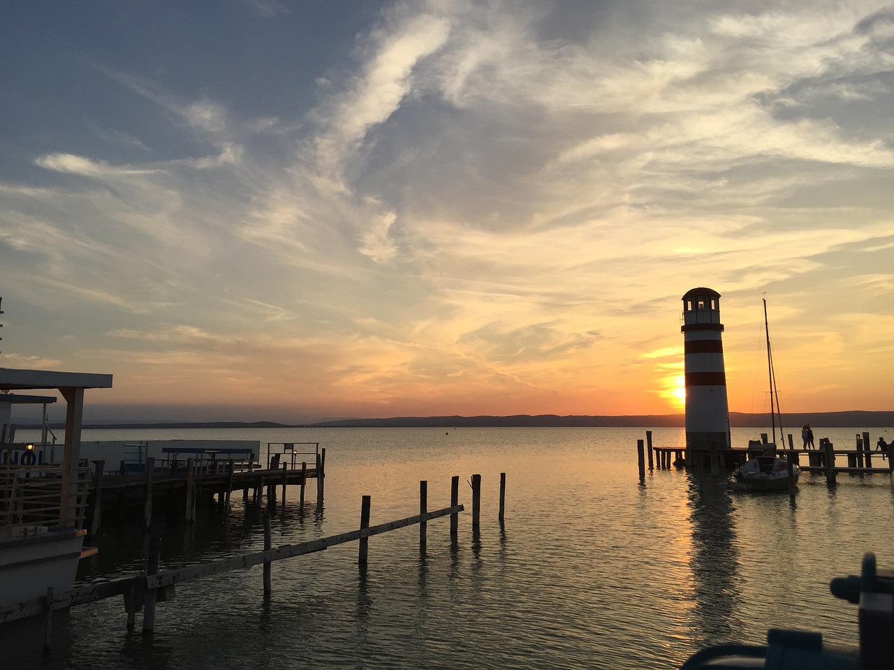 Image - lake burgenland water nature