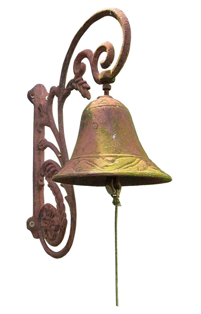 Image - bell old metal antique ring