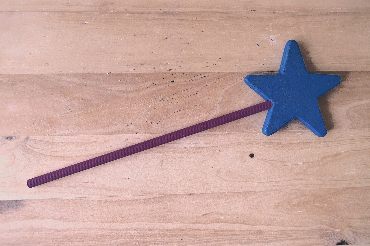 Image - magic wand wand wood background wood