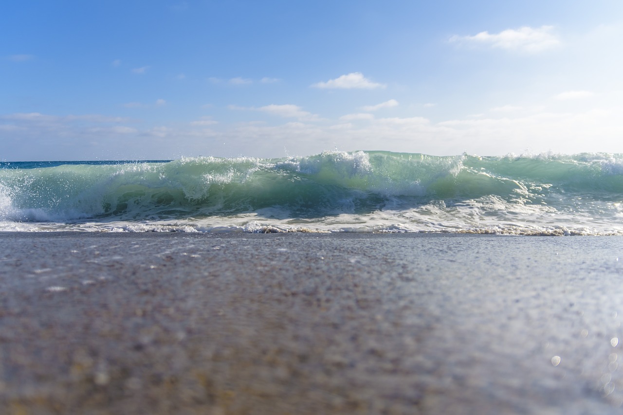 Image - wave water beach liquid wet