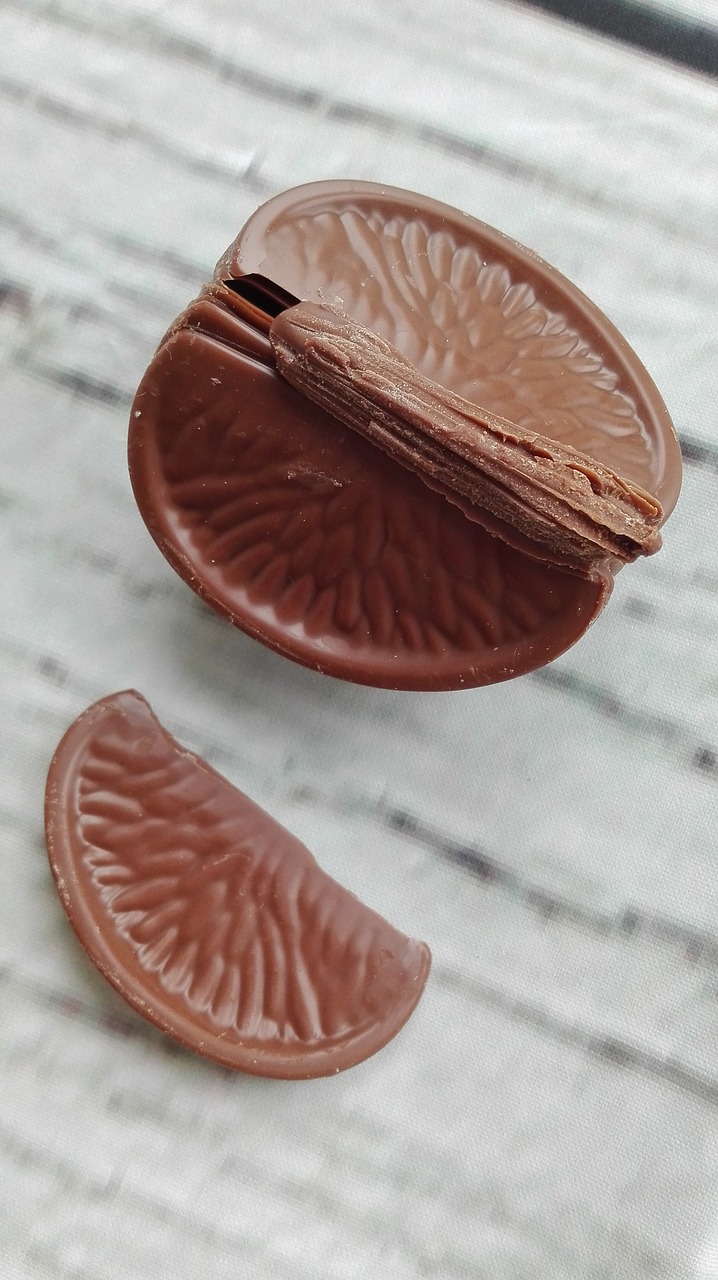 Image - food orange chocolate sweet
