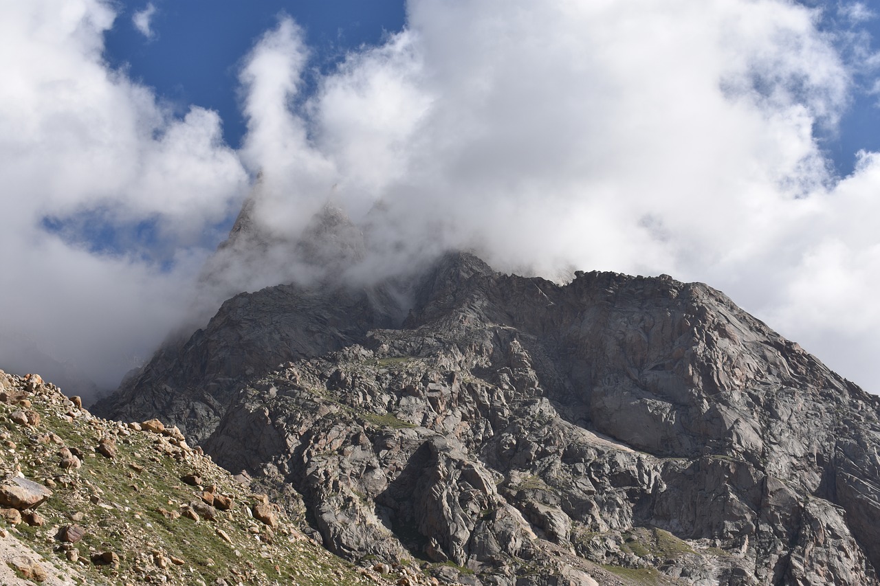 Image - clouds hills mountains landscape