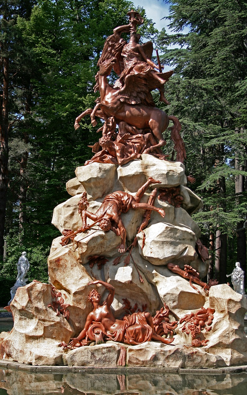 Image - la granja spain fountain garden