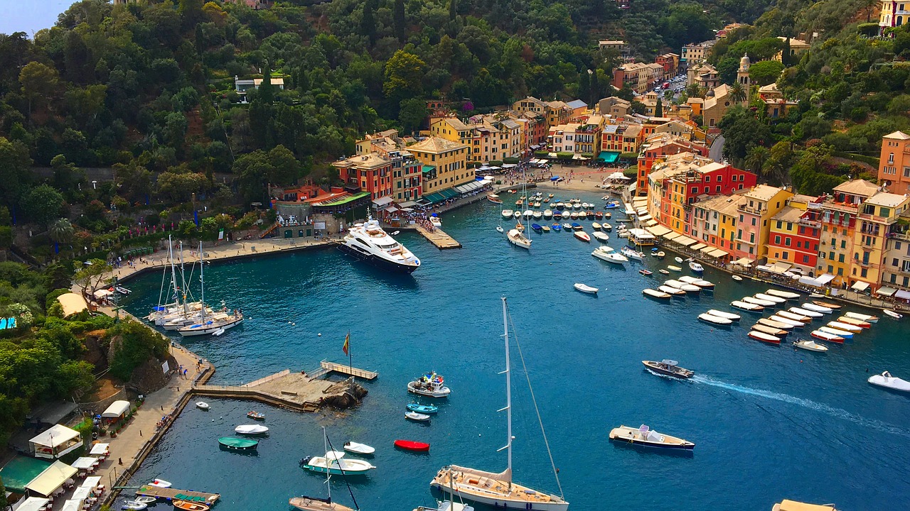 Image - portofino liguria italy