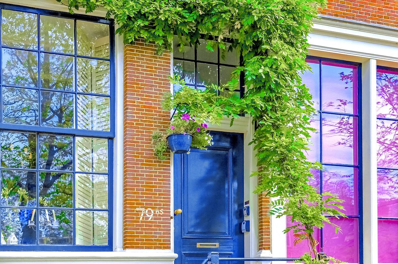Image - home house facade brick wall