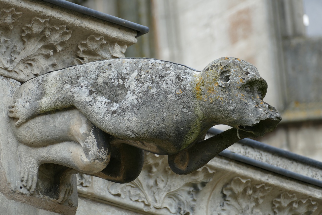 Image - gargoyle waterspuger water drain