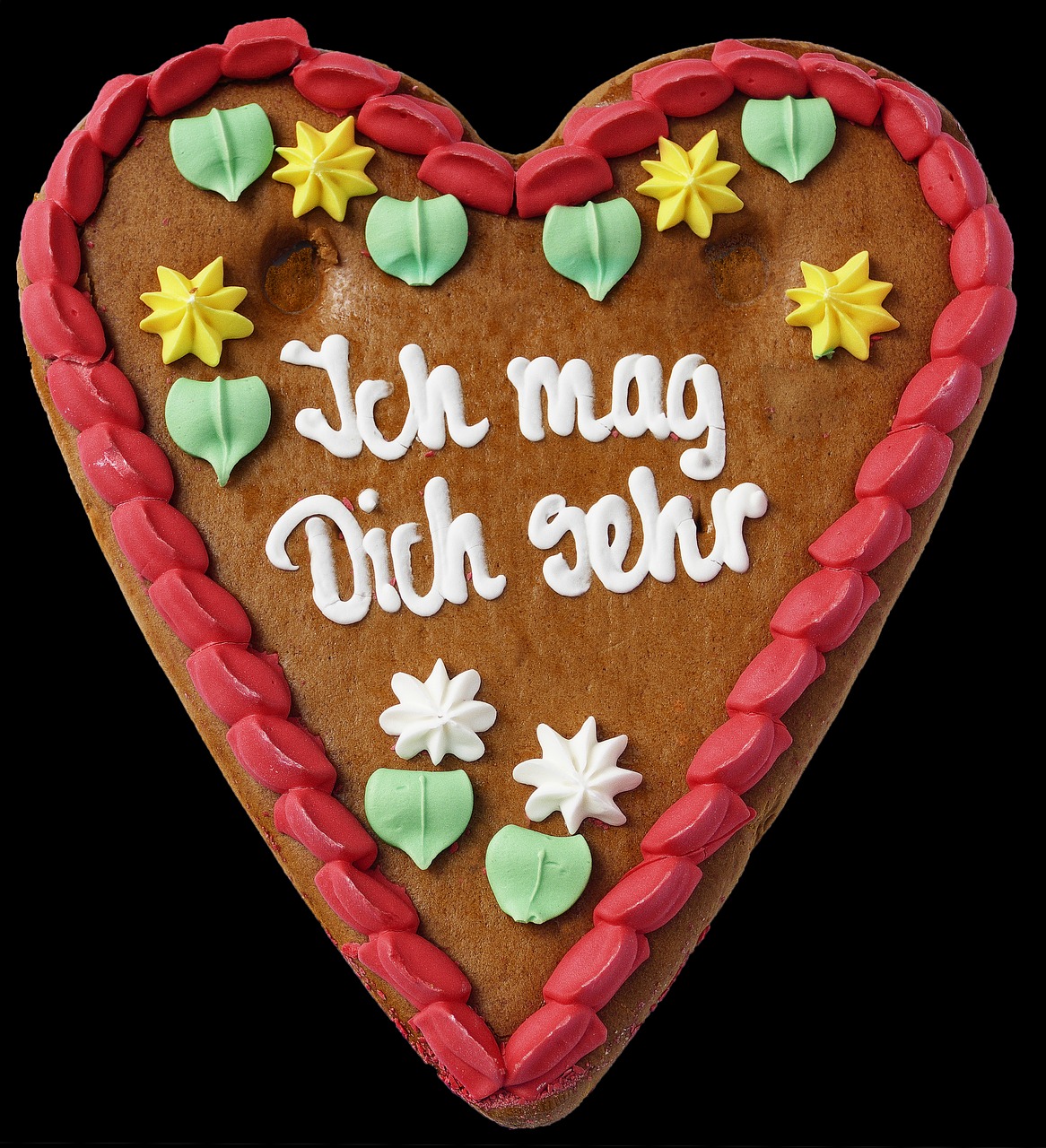 Image - gingerbread heart heart gingerbread