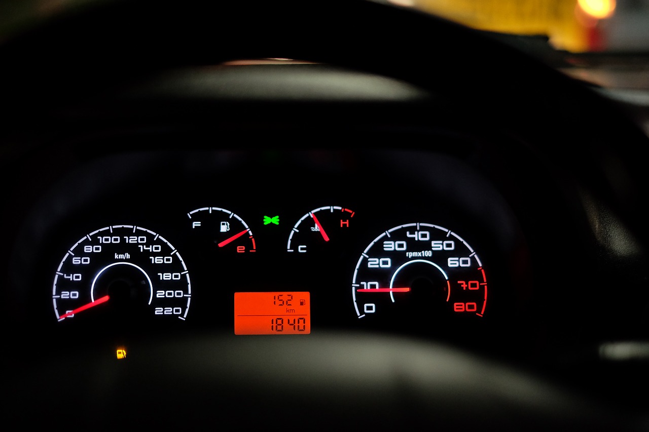 Image - car dashboard speedometer speed car