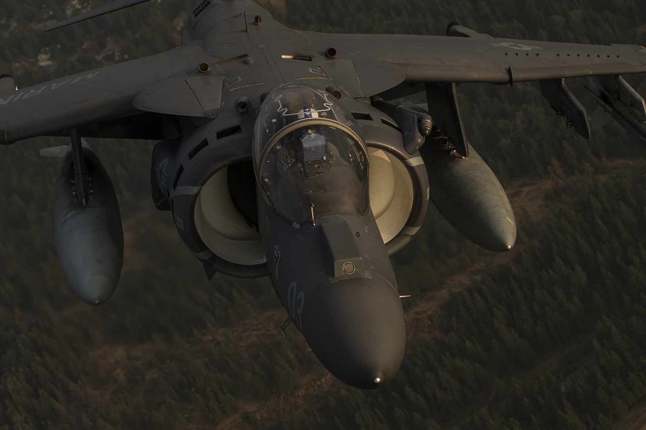 Image - av 8b harrier ii jet vtol aircraft