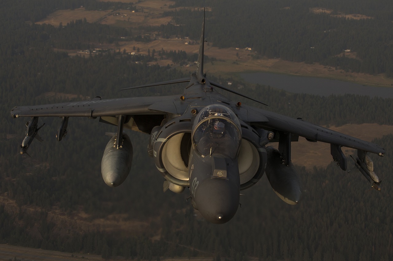 Image - av 8b harrier ii jet vtol aircraft