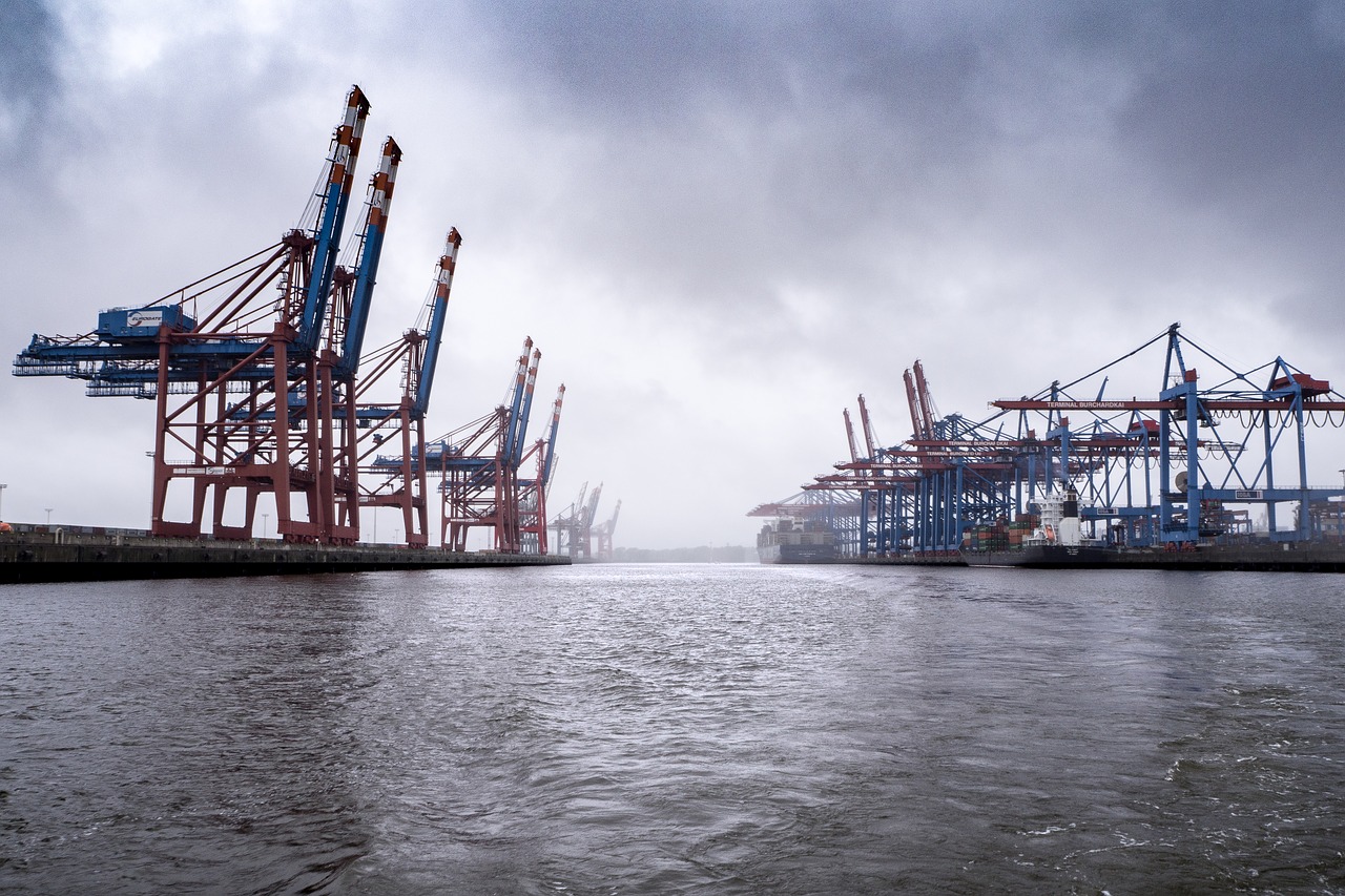 Image - port terminal cranes