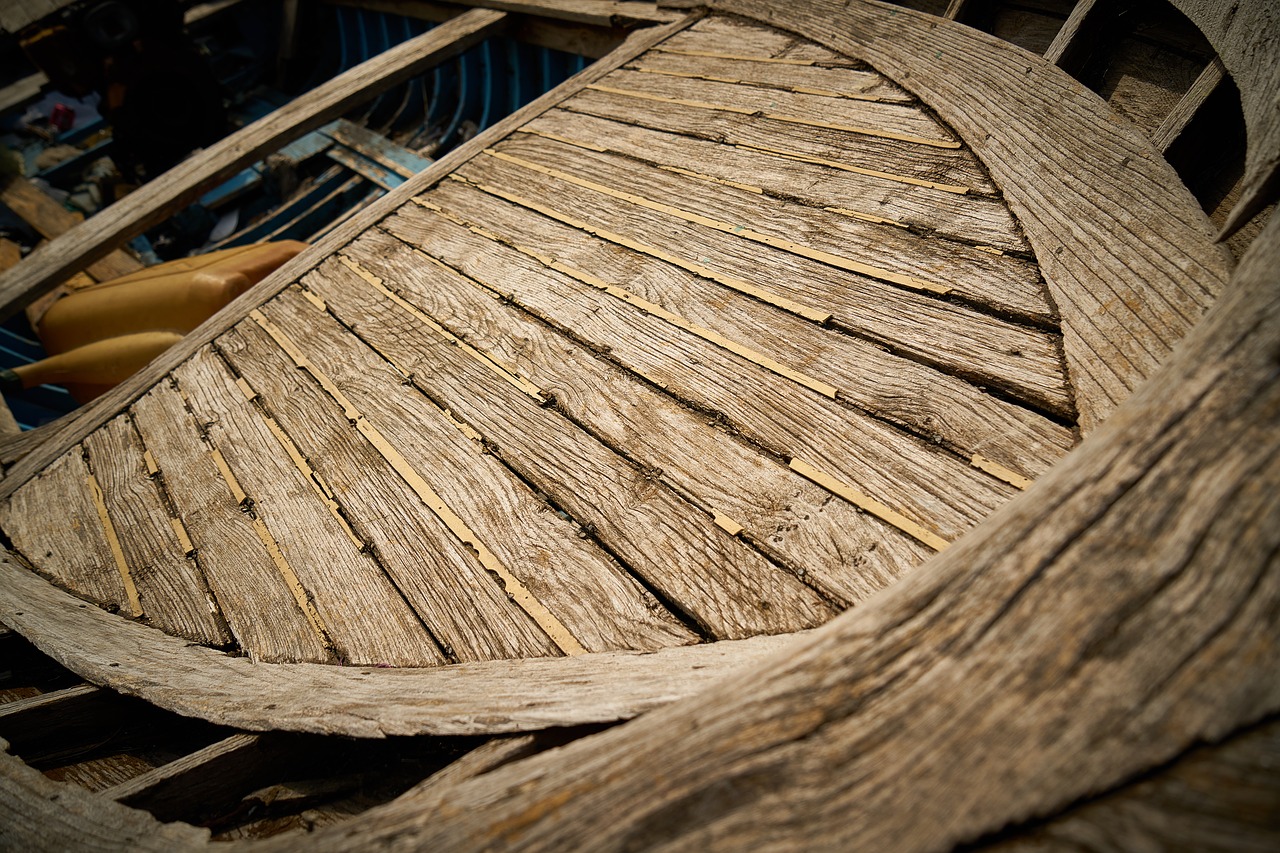 Image - boat yellow brown wood old