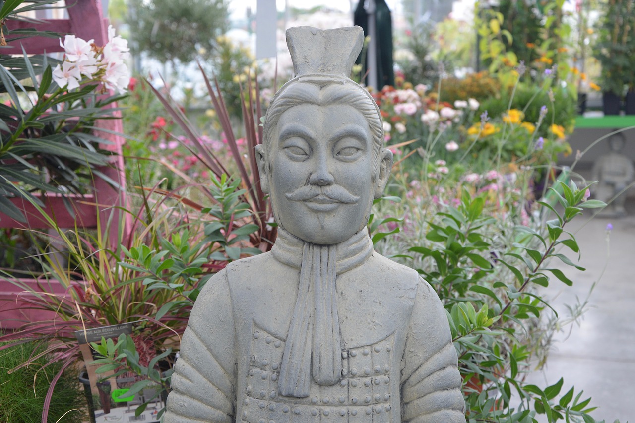 Image - decoration statue chinese warrior