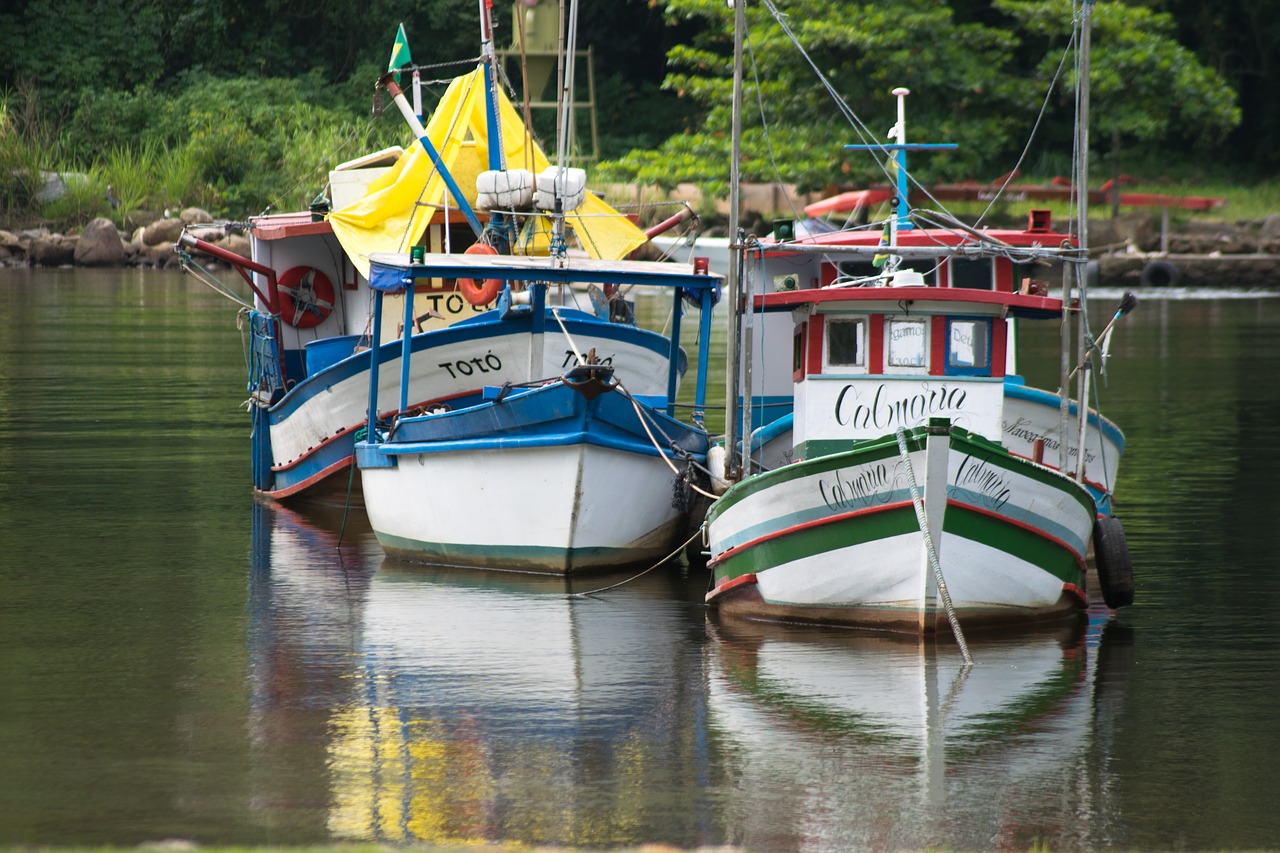Image - boats colorful brazil summer ship