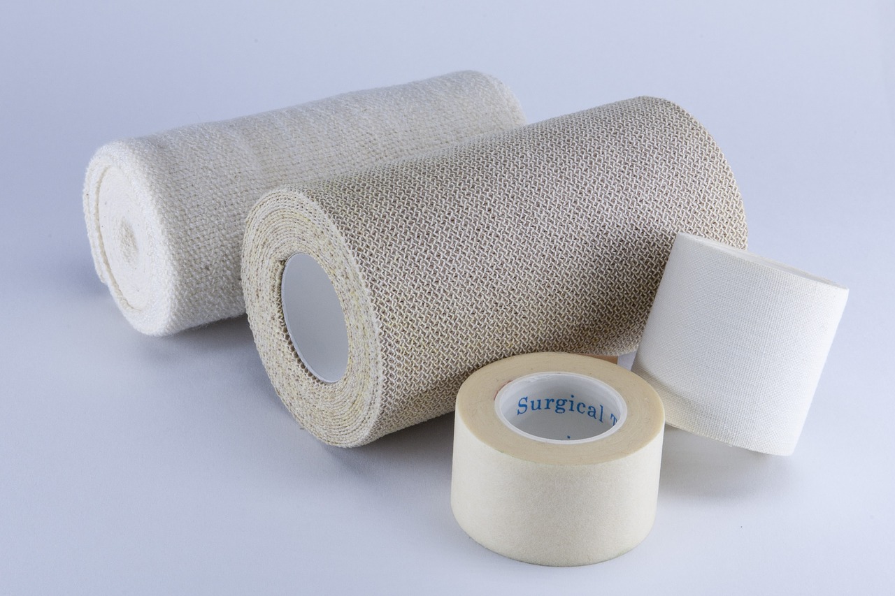 Image - bandage gauze treatment medical