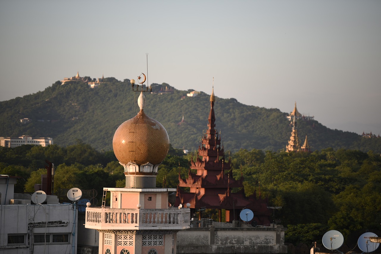 Image - mosque pagoda monastery buddha