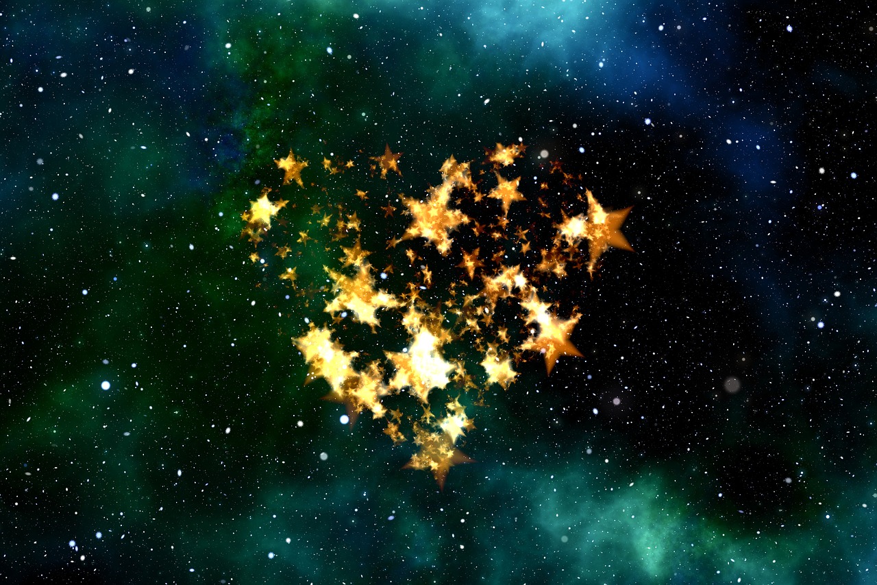 Image - heart love universe space all sky