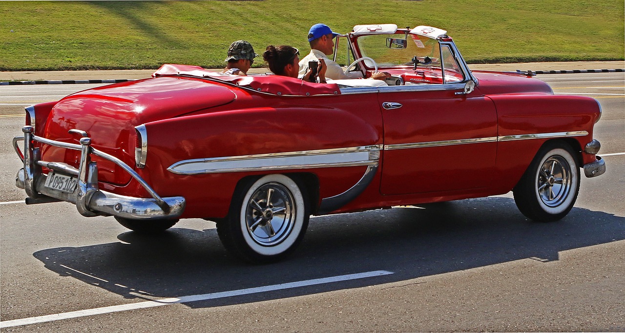 Image - cuba car classic chevrolet red