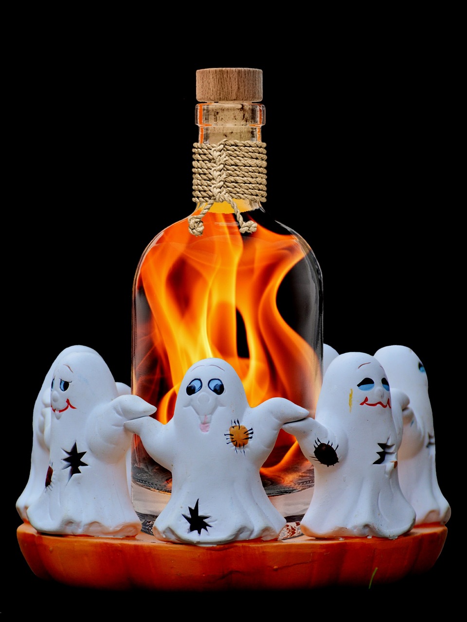 Image - halloween ghosts ghost bottle