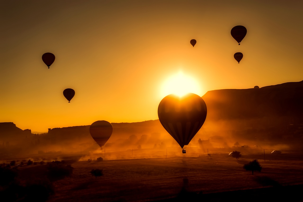 Image - turkey mountains sunrise landscape