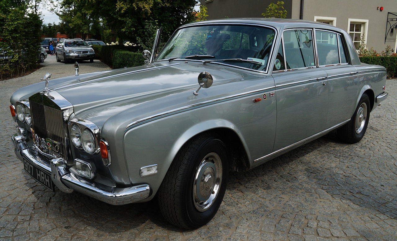 Image - rolls royce oldtimer retro car