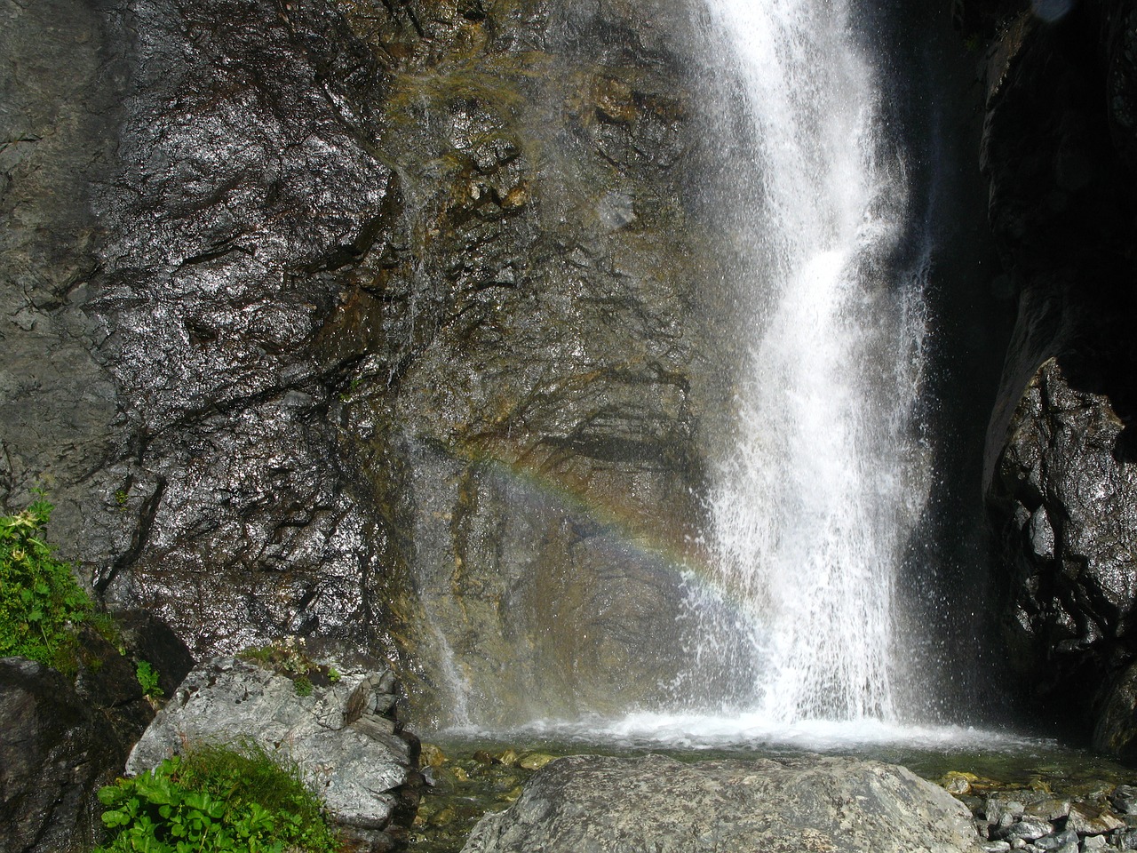 Image - water waterfall river stream