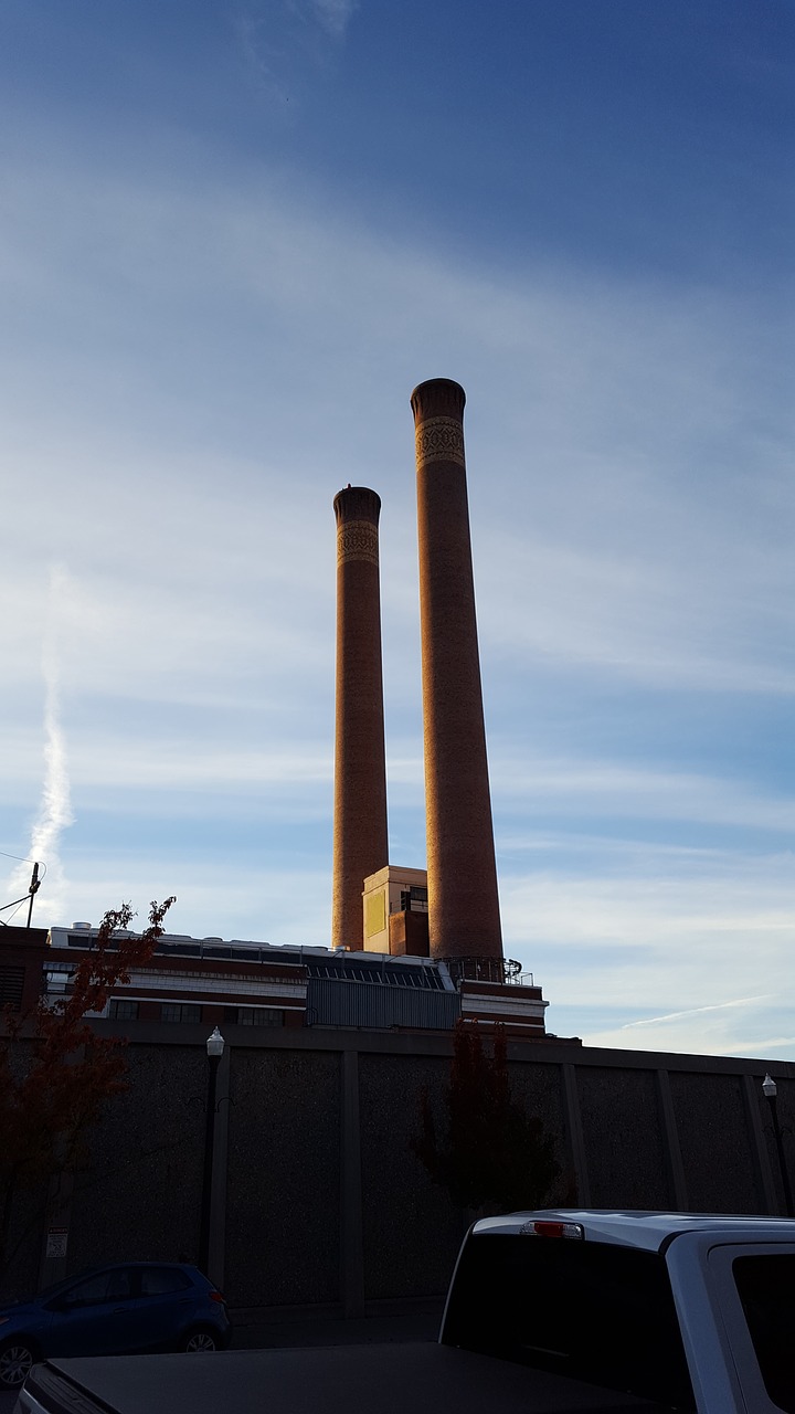 Image - smoke stack city building