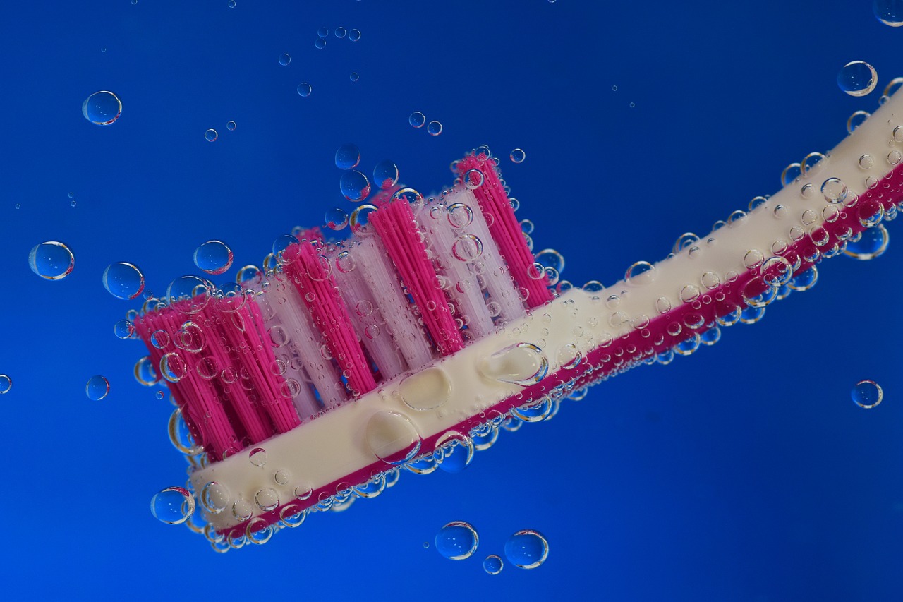 Image - toothbrush blue clean hygiene