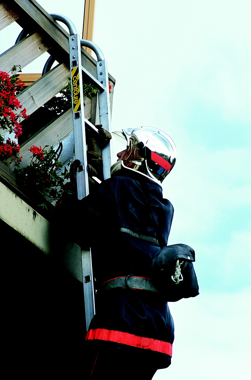 Image - scale firefighter security