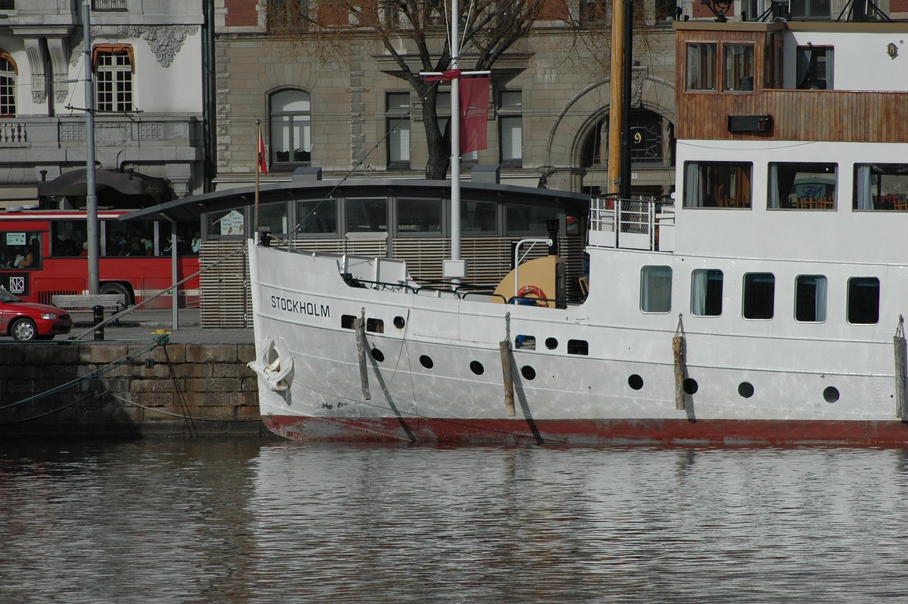 Image - boat stockholm sweden summer