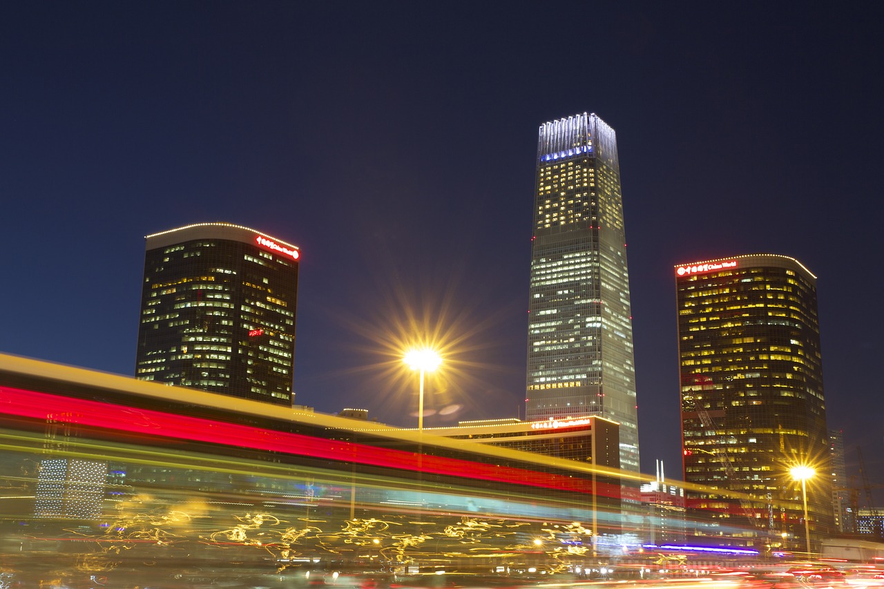 Image - beijing eon night view