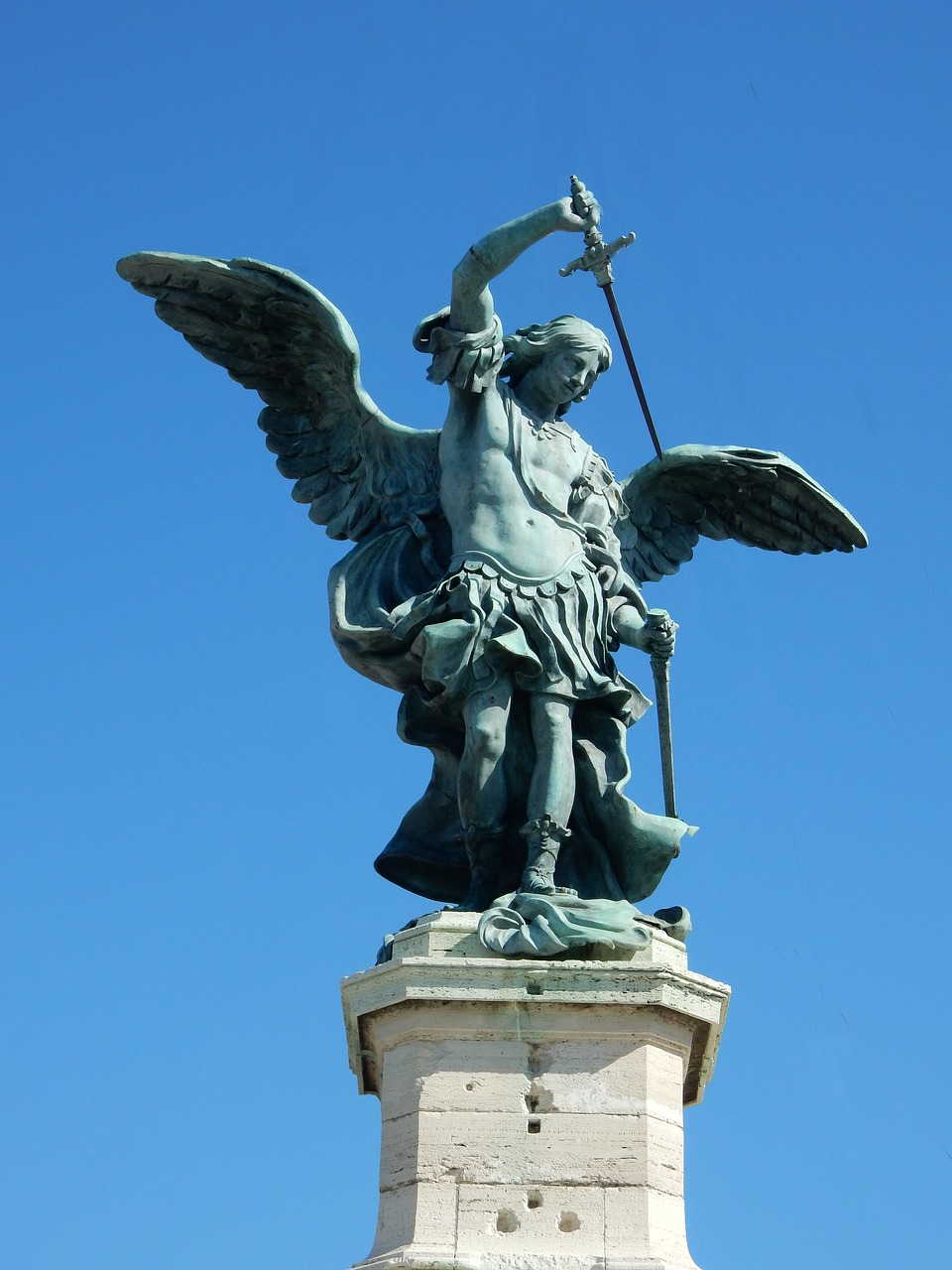 Image - angel castel sant angelo rome wing