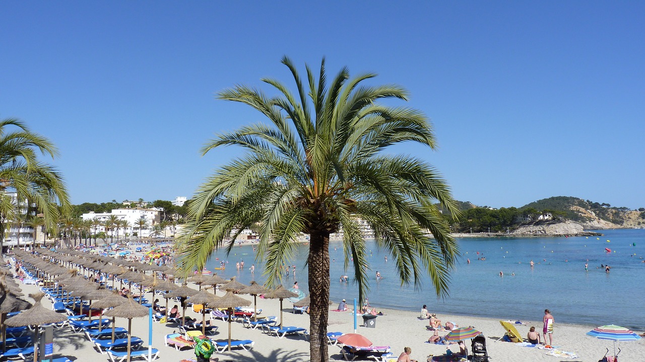 Image - summer sun beach peguera holiday