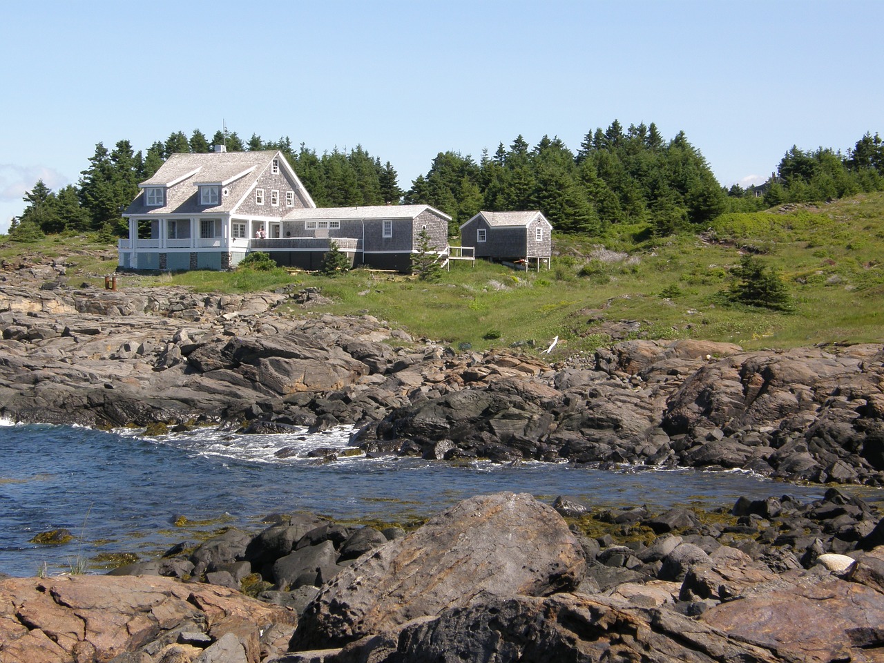 Image - mohegan island maine atlantic