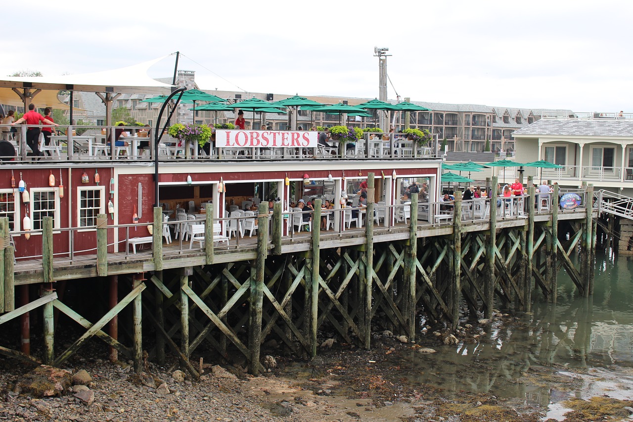 Image - lobster restaurant dock pier fish