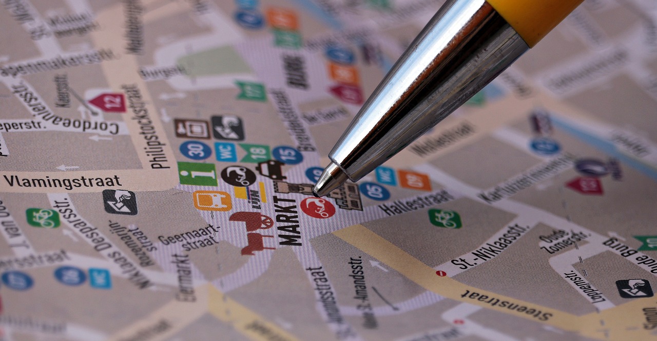Image - street map map search to find