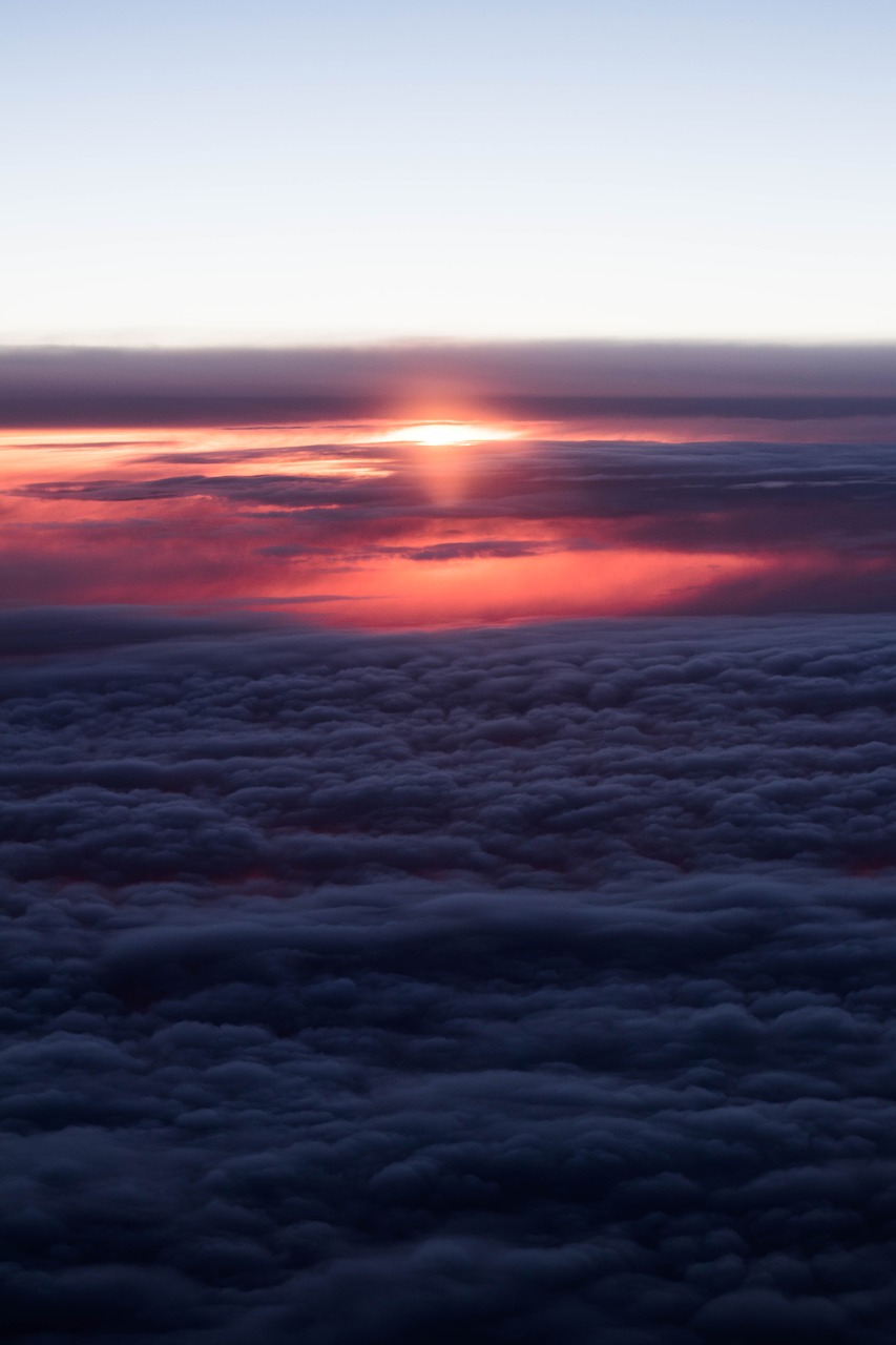 Image - sky sunset cloud sunrise sun