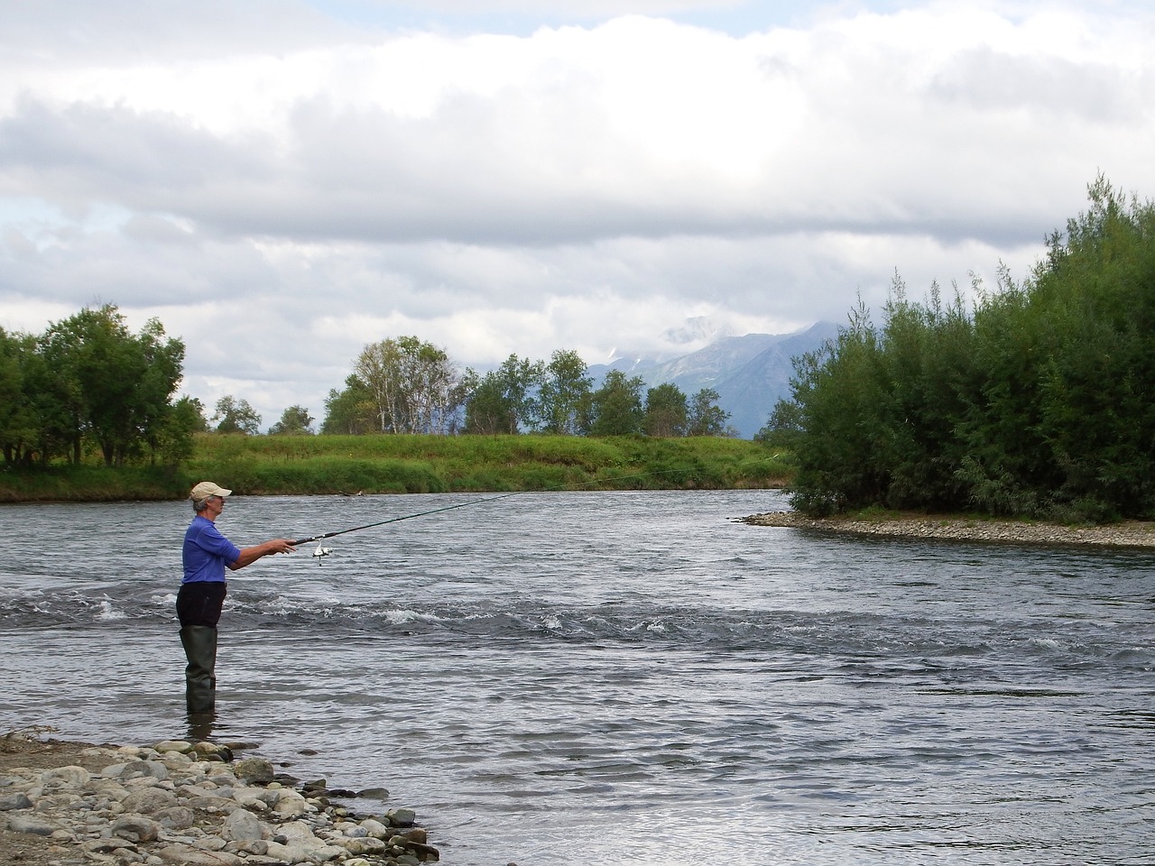 Image - river fishing alloy for roll