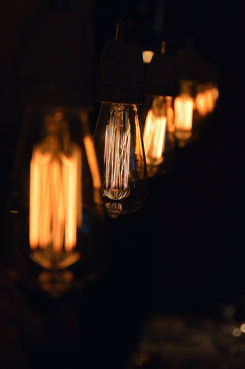 Image - lamp drinking filament lighting