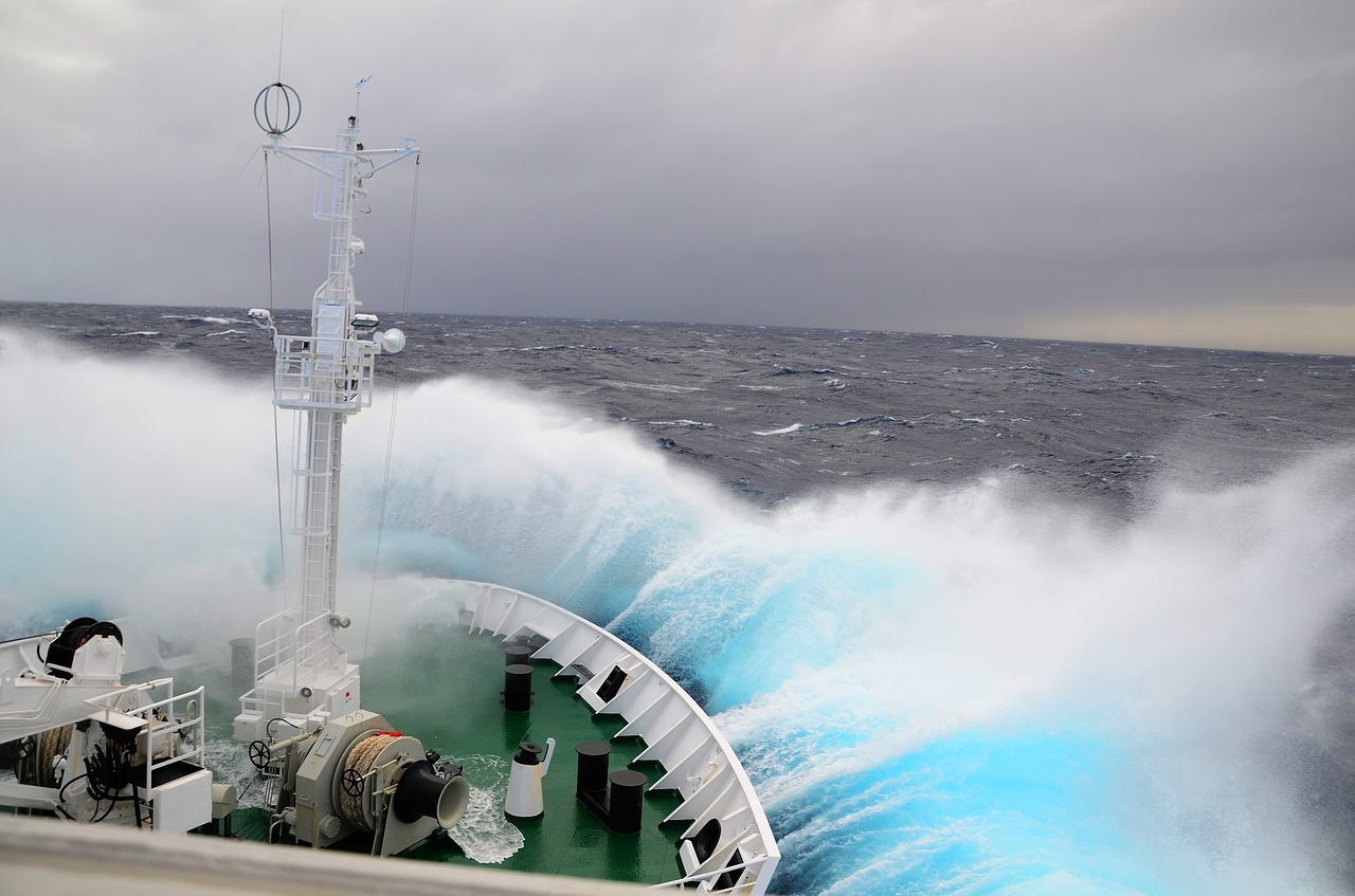 Image - drake passage antarctica waves