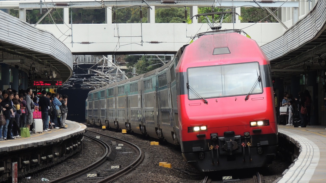 Image - hongkong train city transportation