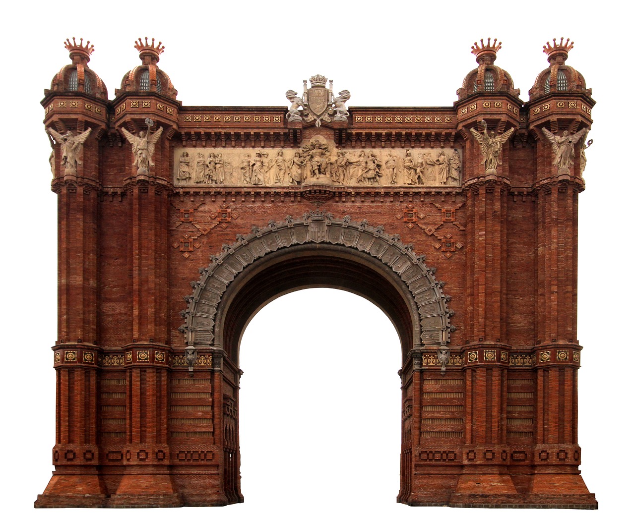 Image - building arc de triomphe barcelona